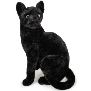 Boone The Black Cat - 13 Inch Stuffed Animal Plush - By Viahart - 1 of 4
