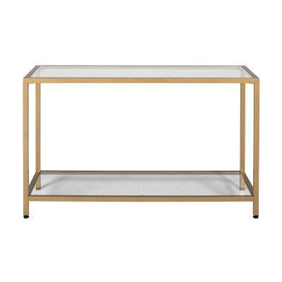 glass console table target