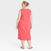 Women's Knit Midi Shift Dress - Universal Thread™ - 2 of 3