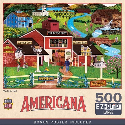 MasterPieces Americana Puzzles Collection - The Bird's Nest 500 Piece Jigsaw Puzzle