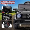 Licensed Mercedes Benz G63 Kids Car, 12V Kids Ride on Car w/Remote Control, Wheels Suspension, Safety Lock, Soft Start, Music, Electric Car for Kids - 2 of 4