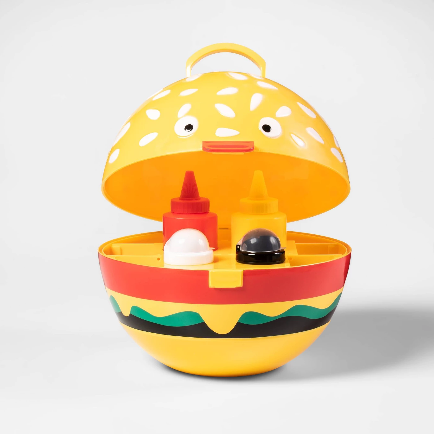 Hamburger Grill Caddy Yellow 