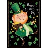 Lucky Gold Leprechaun St. Patrick's Day House Flag Primitive 28" x 40" Briarwood Lane - 3 of 4