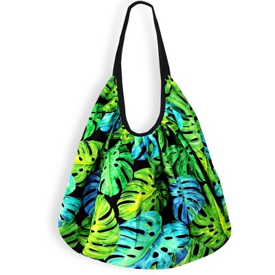 LA LEELA Women's Summer Beach Hobo Fashion Shoulder bag One Size Shamrock, Leaves