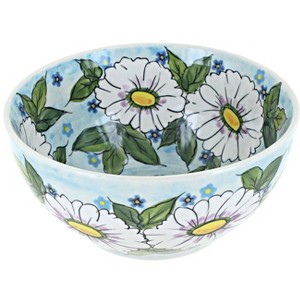 Blue Rose Polish Pottery 304 Millena Cereal Bowl - 1 of 2