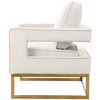 Meridian Furniture,Noah Velvet Accent Chair - 3 of 4