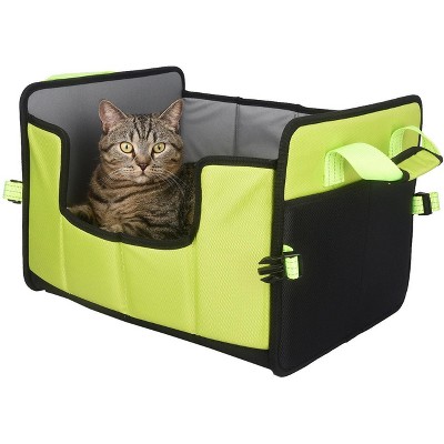 Large Green Nylon Folding Travel Pet Bed