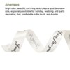 Unique Bargains Gift Wrapping Wedding Wide Satin Grosgrain Ribbon 1 Pc - 3 of 4