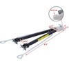 TruAIR 5000LB Tow Bar (Black) - Universal Bumper-Mounted Towing Bar with Chains for RV/Trailer/Truck (2" Ball Hitch, 1-Pack) - 2 of 4
