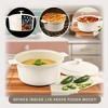 Gotham Steel Dutch Oven 5 Qt Pot With Lid Nonstick Ceramic Cooking Hot Pot Cast Aluminum Induction Stock Pot - 4 of 4