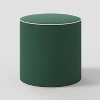 Contrast Welt Drum Ottoman in Velvet - Threshold™ - 2 of 4