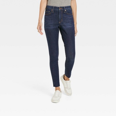 Women's High-rise Skinny Jeans - Universal Thread™ Dark Wash : Target