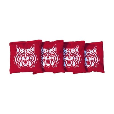 NCAA Arizona Wildcats Corn-Filled Cornhole Bags Red - 4pk