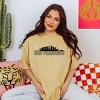 Simply Sage Market Women's San Francisco Buildings Short Sleeve Garment Dyed Tee - 2 of 2