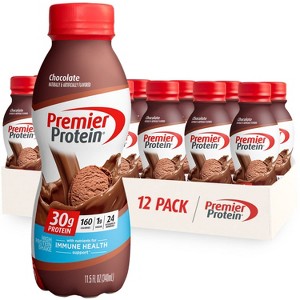 Premier Protein Shake, Chocolate, Chocolate - 11.5 Fl Oz (Pack Of 12) - 1 of 4