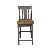 International Concepts San Remo Counter Height Stool - 24" Seat Height - 2 of 4