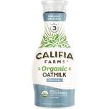 Califia Farms Organic Original Oat Milk - 48 fl oz