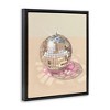 Stupell Industries Dazzling Disco Ball Refraction Black Framed Floater Canvas Wall Art - 3 of 4