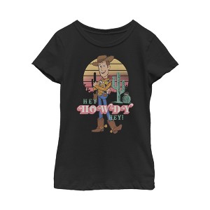 Girl's Toy Story Hey Woody T-Shirt - 1 of 3