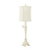 Polystone Buffet Lamp with Drum Shade White - Olivia & May - 2 of 4