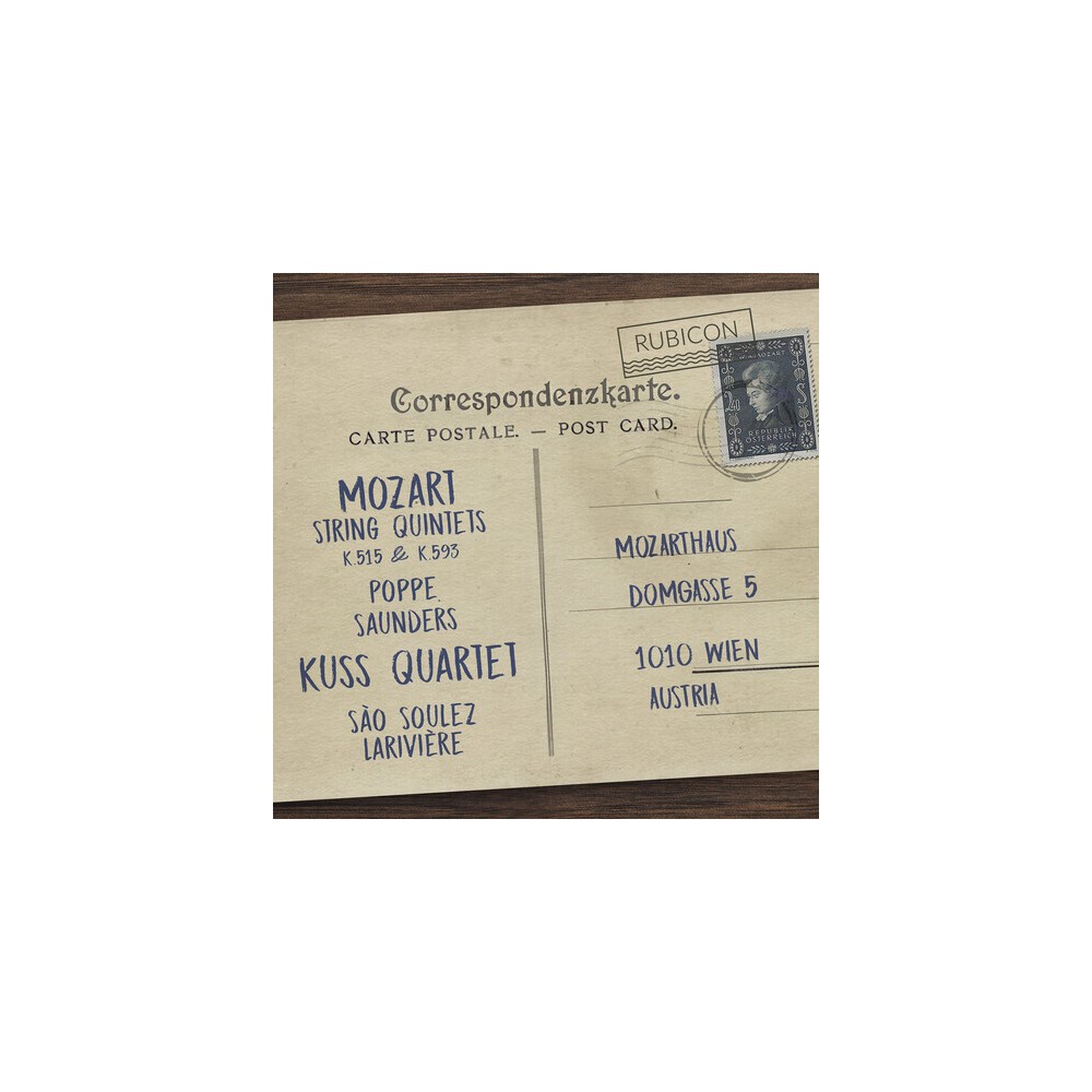 Kuss Quartet - Mozart: String Quintets K.515 & K.593 (CD)