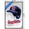 Trends International MLB Cleveland Guardians - Drip Helmet 22 Framed Wall Poster Prints - 3 of 4