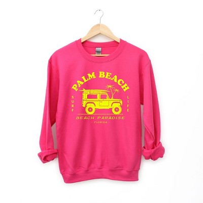 Simply Sage Market Women's Graphic Sweatshirt Palm Beach Truck