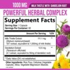 Milk Thistle Supplement for Liver Detox and Cleanse 1000mg, Milk Thistle Extract - 60 Count;120 Count - 2 of 4