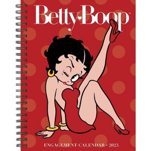 Willow Creek Press Betty Boop 2025 Engagement Calendar: Weekly Planner, Spiral Binding, 6.5x8.525", All Ages, Blue - 1 of 4