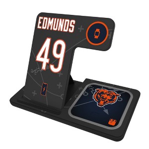 NFL Chicago Bears Players Game Tactic 15-Watt 3 in 1 Charging Station - 1 of 4