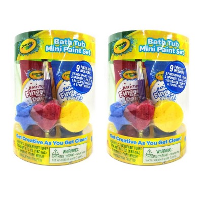 Crayola Bath Tub Mini Paint Set - Shop Bath & Hair Care at H-E-B