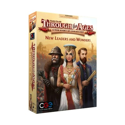 Through The Ages - A New Story of Civilization, New Leaders and Wonders Expansion Board Game