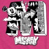 Girls' - Disney - Mickey Mouse Fitted Short Sleeve Graphic T-Shirt - 2 of 4