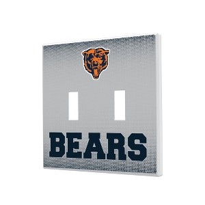 NFL NFC Historic Teams Linen Hidden-Screw Light Switch Plate for Double Toggle - 1 of 4