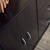Wood dressers with Smooth-Gliding Drawers, Hidden Adjustable Shelving, Ample Storage and Sturdy Construction - 3 of 4