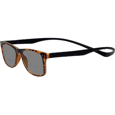Magz Astoria Magnetic Front Connecting Polarized Sun OR Bi-Focal Sunglasses in Orange