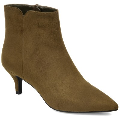 Journee Collection Womens Isobel Inside Zip Stiletto Booties