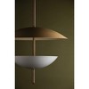 Troy Lighting Dion 3 - Light Pendant in  Patina Brass Opal Shade - 3 of 4