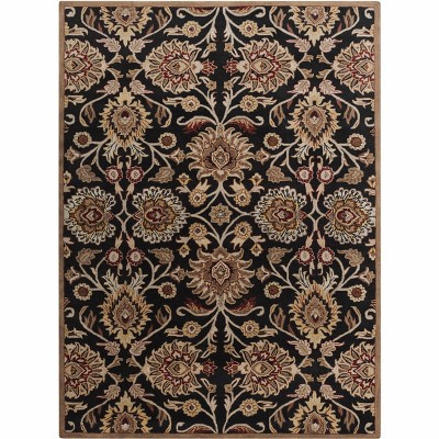 Hauteloom Conesus 1053 Hand Tufted Black Wool Rug