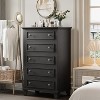 5 Drawer Dresser for Bedroom, 48" Tall Wood Chests of Drawers, Modern Dresser Chest Organizer with Metal Handles for Living Room, Hallway - 2 of 4