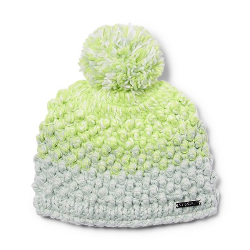 Charles Albert Girl's Soft Feel Yarn Pom Beanies - Kids Winter Hat In White  : Target