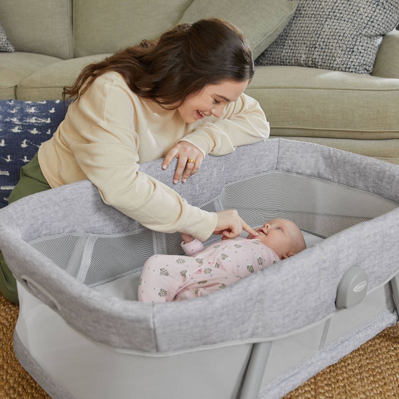 Graco Dream More 3-in-1 Travel Bassinet - Gray, 4 of 7
