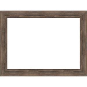 Amanti Art Hardwood Chocolate Framed Dry Erase Magnetic Board - 1 of 4