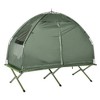 Ridstar 76 in. W Portable Single-Person Multi-Functional Folding Camping Tent-Green - 2 of 4
