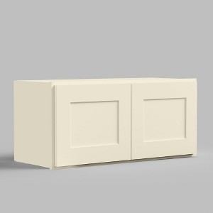 LOVMOR in Plywood Soft-Close Kitchen Wall Cabinet with 2 Doors for Kitchen, Bathroom, Living Room,Study - 1 of 3