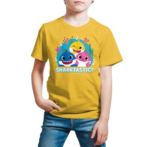 Boys' - Baby Shark - Sharktastic Short Sleeve Graphic T-Shirt - 1 of 4