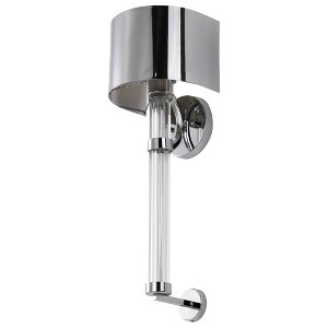 Nuvo Lighting Teagon 1 - Light Sconce in  Polished Nickel - 1 of 4