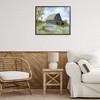 Stupell Industries Blue Floral Country Garden Black Framed Giclee Art - 2 of 4