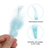 Unique Bargains DIY Dream Catcher Earrings Saddle Hackle Rooster Feathers 50 Pcs - 3 of 4