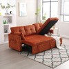 CAVINAS Modular L-Shaped Sofa, Modular 3 Seater Sofa with Reversible Chaise Lounge, Sofa Bed, Sleeper Sofa, Sofa Combination with Storage Seats - 2 of 4